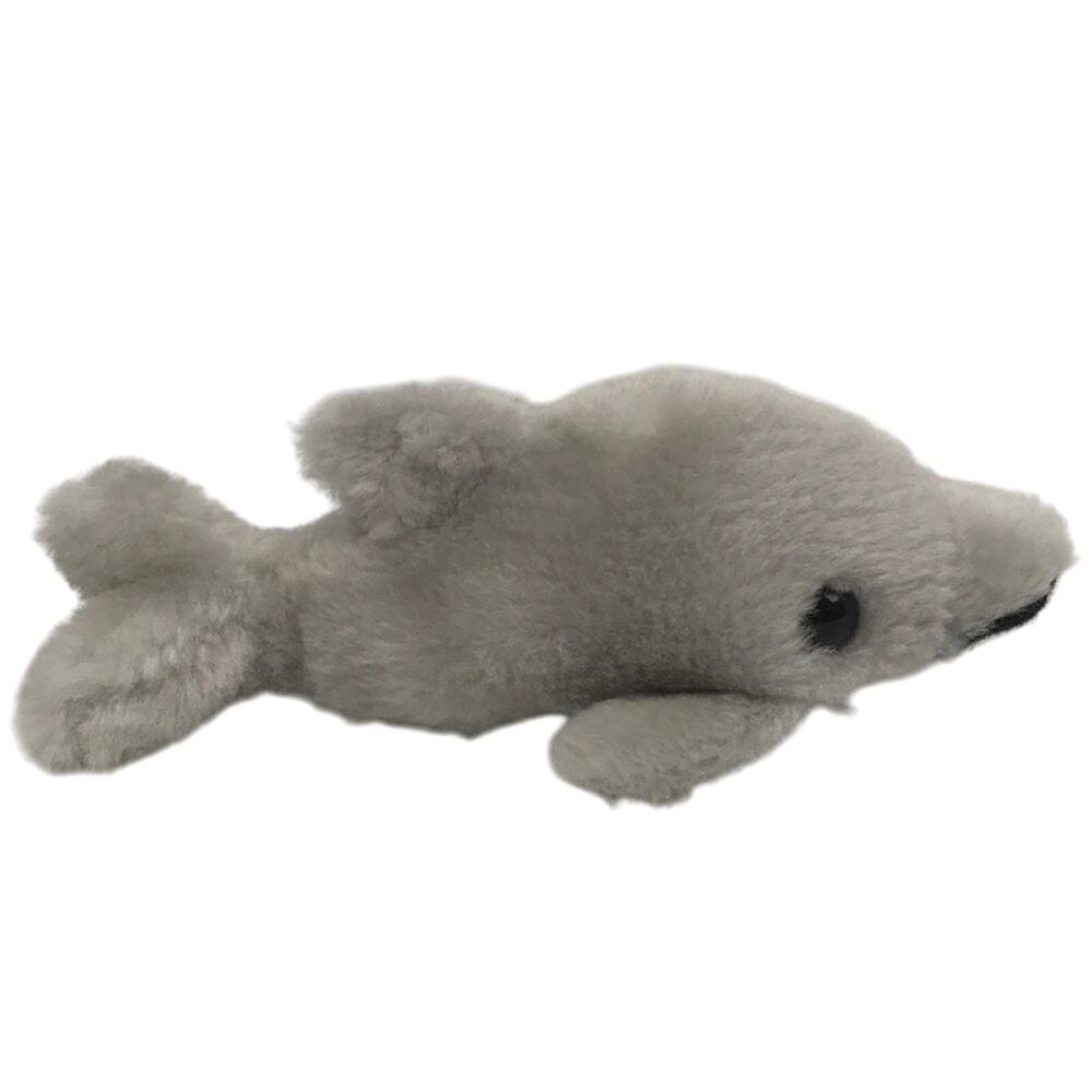 Oriental Trading Co. Dolphin Plush 7'' Gray White Stuffed Animal Toy